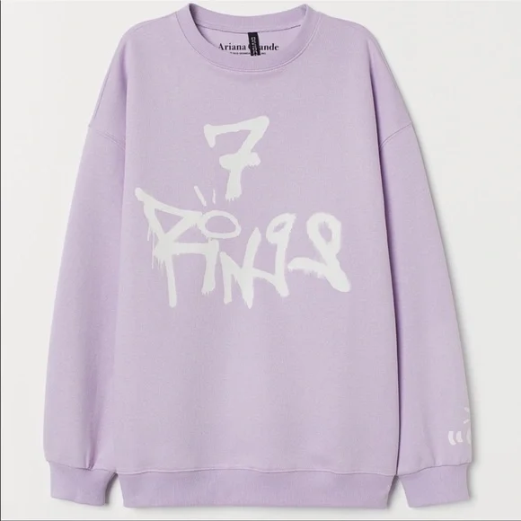 Ariana Grande Tops Ariana Grande 7 Rings Tour Sweatshirt Size Small Poshmark